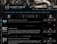 Tablet Screenshot of hardstyles.cz